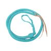 Showman OVER & UNDER WHIP Round Braided 4.5 ft Nylon Leather Popper & Knot Loop - Image 9