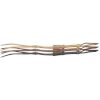 Leather Braided Riding QUIRT with Wrist Loop Whip Works Great for Barrel Racing