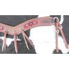 Showman BEADED NAVAJO Design BUCKSTITCH Trim Leather TRIPPING COLLAR - Image 3