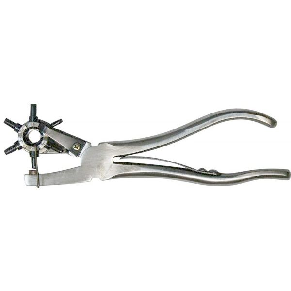 Showman Heavy Duty Pro LEATHER PUNCH with 6 Different Hole Rotary