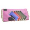Showman Work Top 32" x 32" x 1" Heavy Canvas SADDLE PAD Kodel Fleece Bottom
