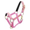 PONY size Neoprene Lined Running Horse Overlay Nylon HALTER - Image 7
