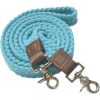 Showman COTTON ROPING REINS 7 ft Long with Scissor Snap Ends - Image 4