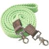 Showman COTTON ROPING REINS 7 ft Long with Scissor Snap Ends - Image 6