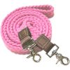 Showman COTTON ROPING REINS 7 ft Long with Scissor Snap Ends - Image 7