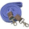 Showman COTTON ROPING REINS 7 ft Long with Scissor Snap Ends - Image 8