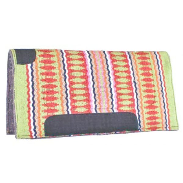 Showman SADDLE PAD 32" x 32" x 1" Acrylic NAVAJO Top with Felt Bottom - Image 5