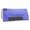Showman Work Top 32" x 32" x 1" Heavy Canvas SADDLE PAD Kodel Fleece Bottom - Image 2