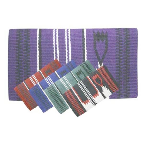 Western SHOW SADDLE BLANKET 36" x 34" 100% NEW ZEALAND WOOL